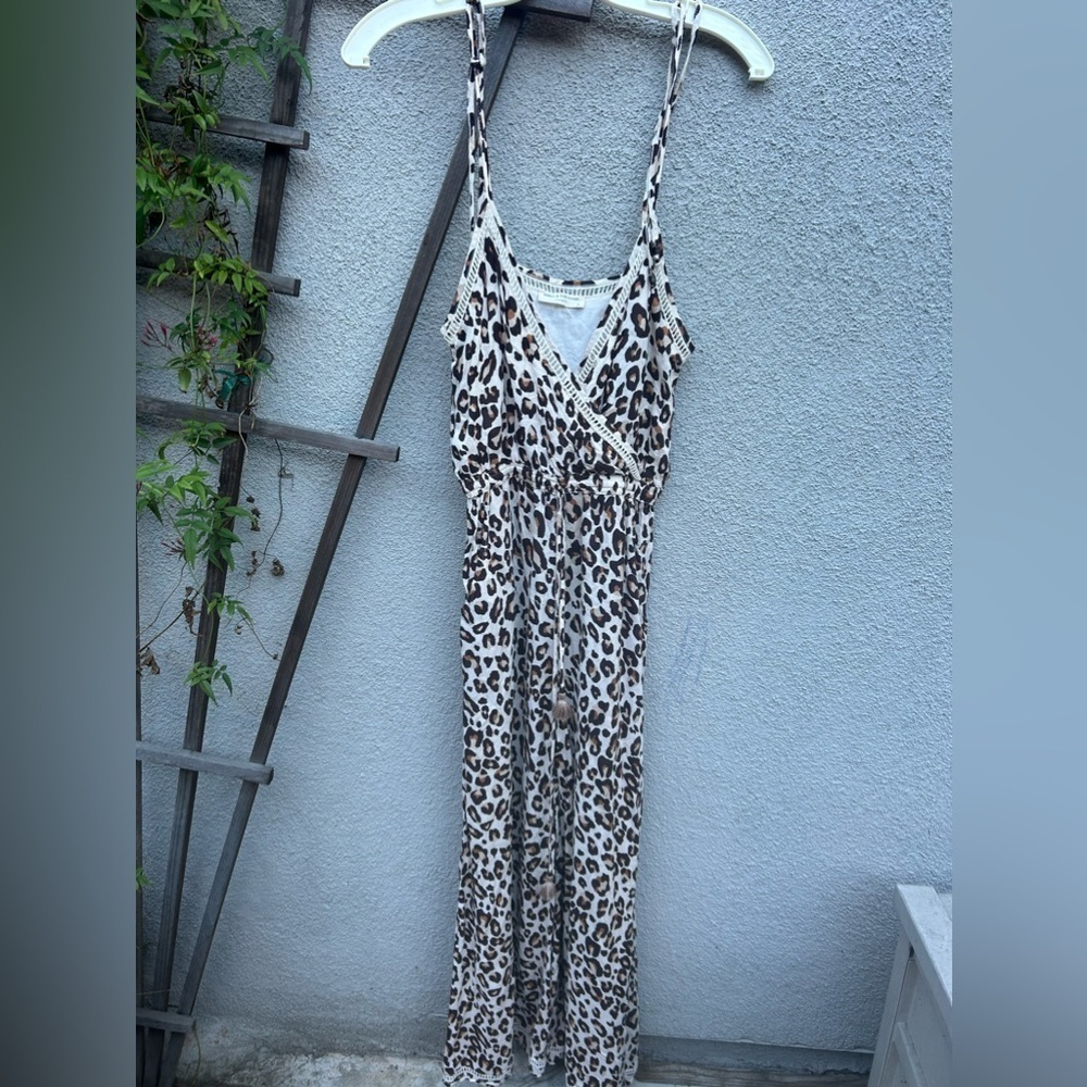 Spell & The Gypsy Bodhi Leopard Print Jumpsuit - Picture 8 of 15